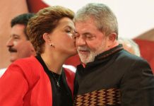 Dilma telefona para Lula para manifestar sua solidariedade